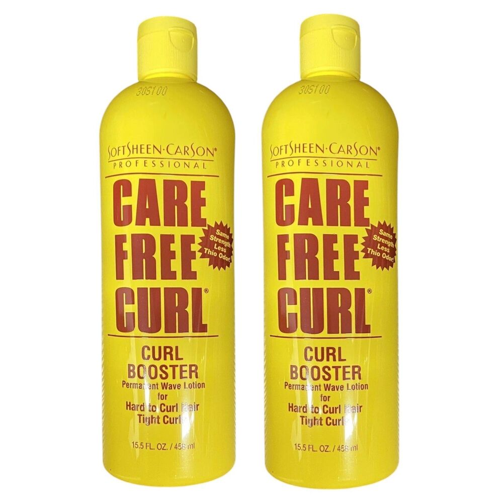Softsheen Carson Care Free Curl Booster Permanent Wave Lotion 15.5 oz, 2 Pack